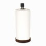 Hanah Home Boruraf255 Toallero de papel Nogal y Plata